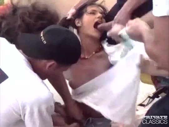 Gangbang · Double Anal And Gangbang With Ildico · clip 2